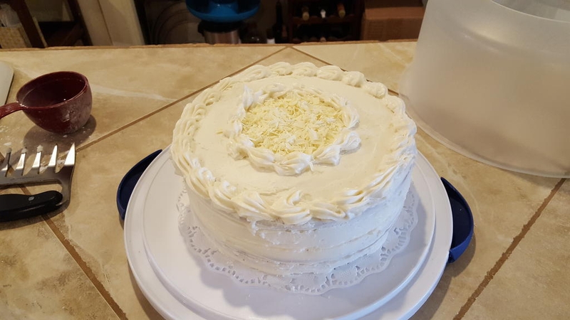 GF Coconut Cake